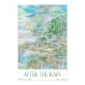 After The Rain Art Poster posters