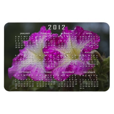 After The Rain Calendar Premium Magnet by sruhs