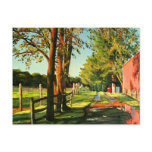 After The Rain Landscape Oil Painting Post Card