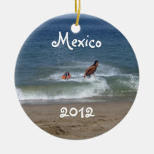 After the Splash; Mexico Souvenir Ornaments