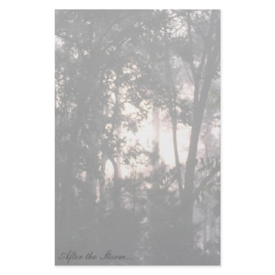 After the Storm - Stationery #2 by bontondesigns