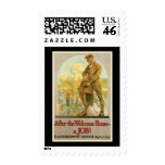 After The Welcome Home A Job postage