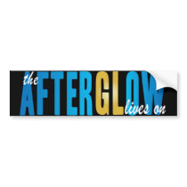Afterglow Bumper Sticker bumper stickers