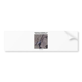 Aftermath Of September 11th World Trade Center bumpersticker
