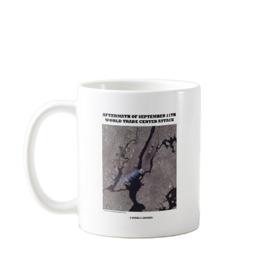 Aftermath Of September 11th World Trade Center Coffee Mug by wordsunwords