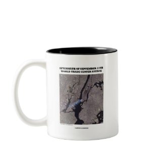 Aftermath Of September 11th World Trade Center mug