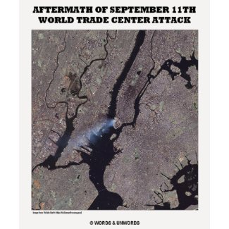Aftermath Of September 11th World Trade Center shirt