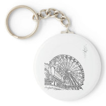 Afternoon at the Carnival Keychains