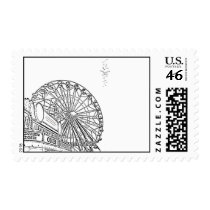 Afternoon at the Carnival Stamp