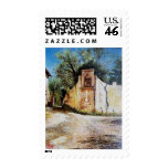 AFTERNOON IN RIMAGGIO / Tuscany View Stamp