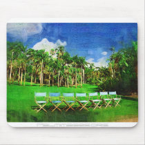 Afternoon in the garden - Tropical Collection, ... mousepads