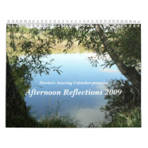 Afternoon Reflections calendars