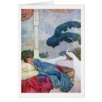 Afternoon Repose, Greeting Card by AsTimeGoesBy