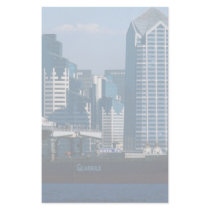 Afternoon skyline, San Diego, California, U.S.A. Stationery Paper