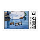 Afternoon Swim, Coronado Postage Stamps