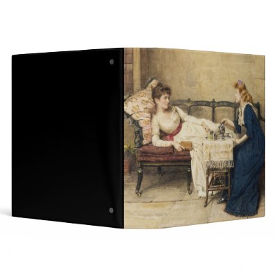 Afternoon Tea Binders by bridgemanart
