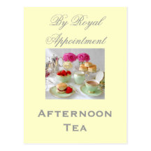 Afternoon Tea 'By Royal Appointment' Postcard