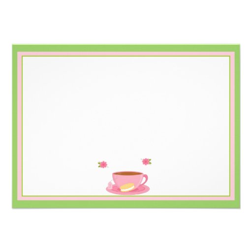 Afternoon Tea Custom Invitations