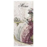 Afternoon Tea! Menu, on Linen