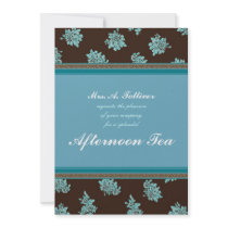 Afternoon Tea Modern Chintz Invitation