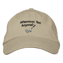 Afternoon Tee Golfing Embroidered Hat embroidered hats