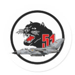 AG 51 Immelmann Tornado IDS NTM 2008 Round Sticker