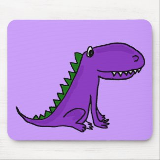 AG- Awesome Purple Dragon Mousepad mousepad