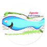 Agaete Gran Canaria Round Sticker