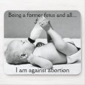 against abortion mousepads