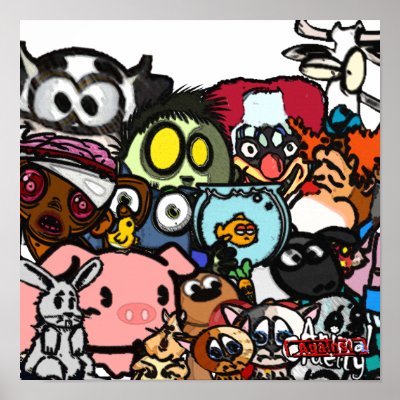 Against Animal Cruelty Poster by AAC_Designs