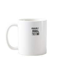 Against Animal Tasting mugs