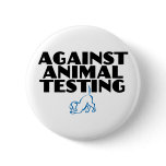 Against Animal Testing Pins