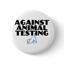 Against Animal Testing Pins