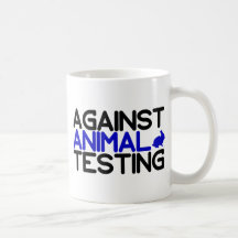 Against Animal Testing Mug