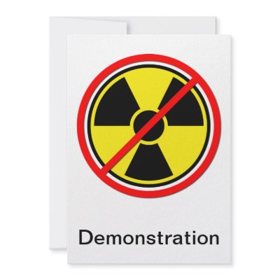 Against Atomic Power! Custom Invite by hlehnerer