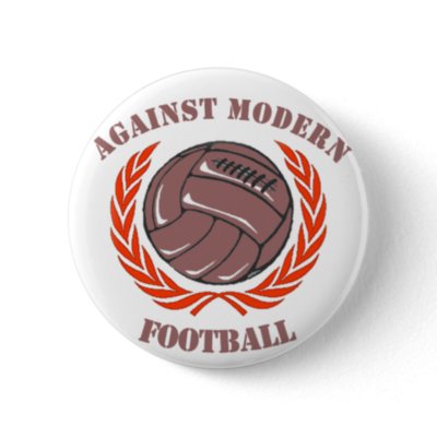 Against Modern Football buttons