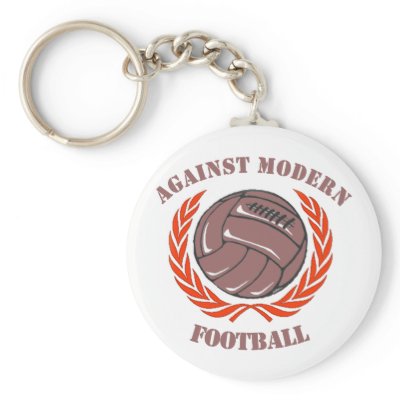 Against Modern Football keychains