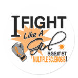 Against Multiple Sclerosis Stickers