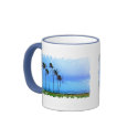 "Against the Wind" Distressed Border Stein mugs