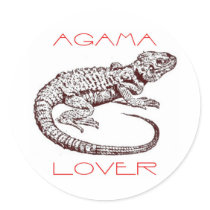 Agama lover sticker