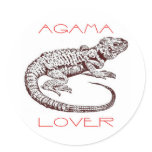 Agama lover sticker