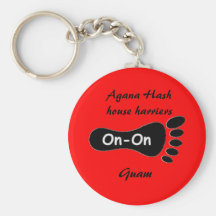 Agana Hash house harriers, Guam Keychain