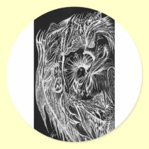 Agape inverted stickers