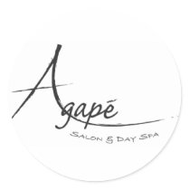 Agape Salon and day Spa stickers