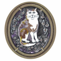 agate cameo cat photo sculptures