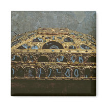 Agate casket refrigerator magnet