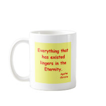 agatha christie eternity mug
