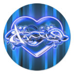 Agatha Round Sticker