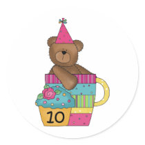 Age 10 stickers