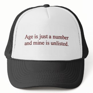 Age is just a number Cap hat